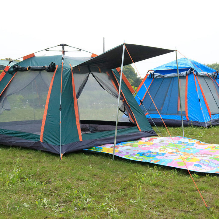 Experience the Great Outdoors with Our Full Automatic Multi-person Camping Tent