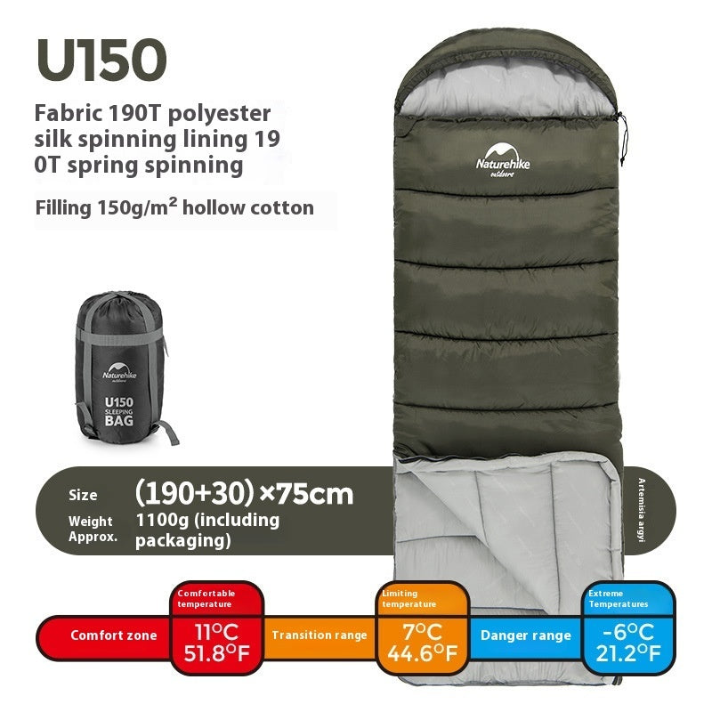 Outdoor Camping Winter Cold-proof Sleeping Bag