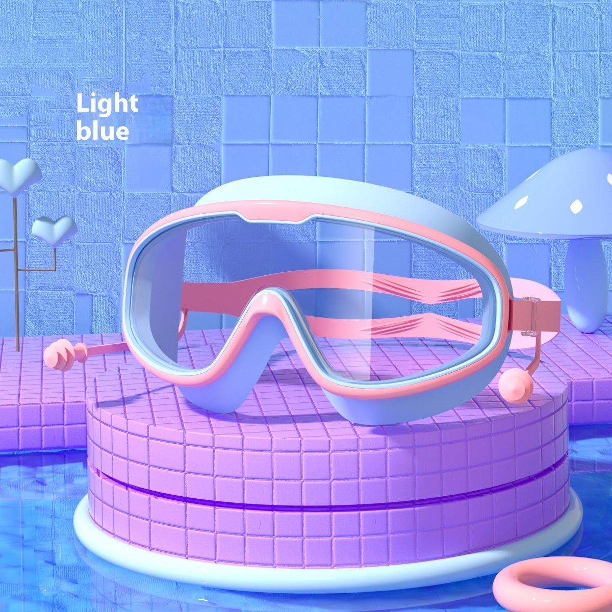 Waterproof Non-fogging Swimming Glasses