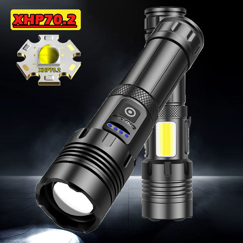 Outdoor Camping Emergency Rechargeable Flashlight
