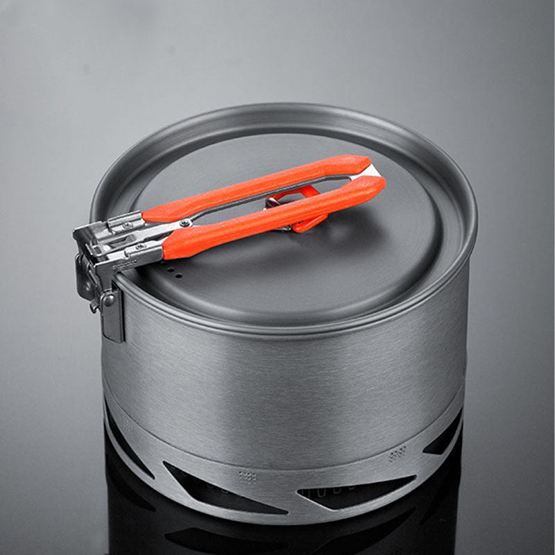 Camping Utensils Dishes Cookware Set For Picnic Hiking