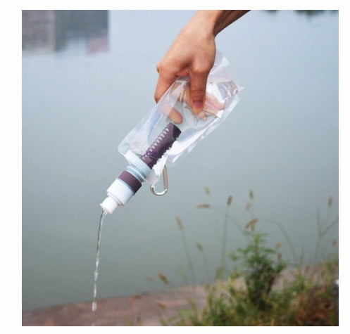 Outdoor Water Bag Portable Filter