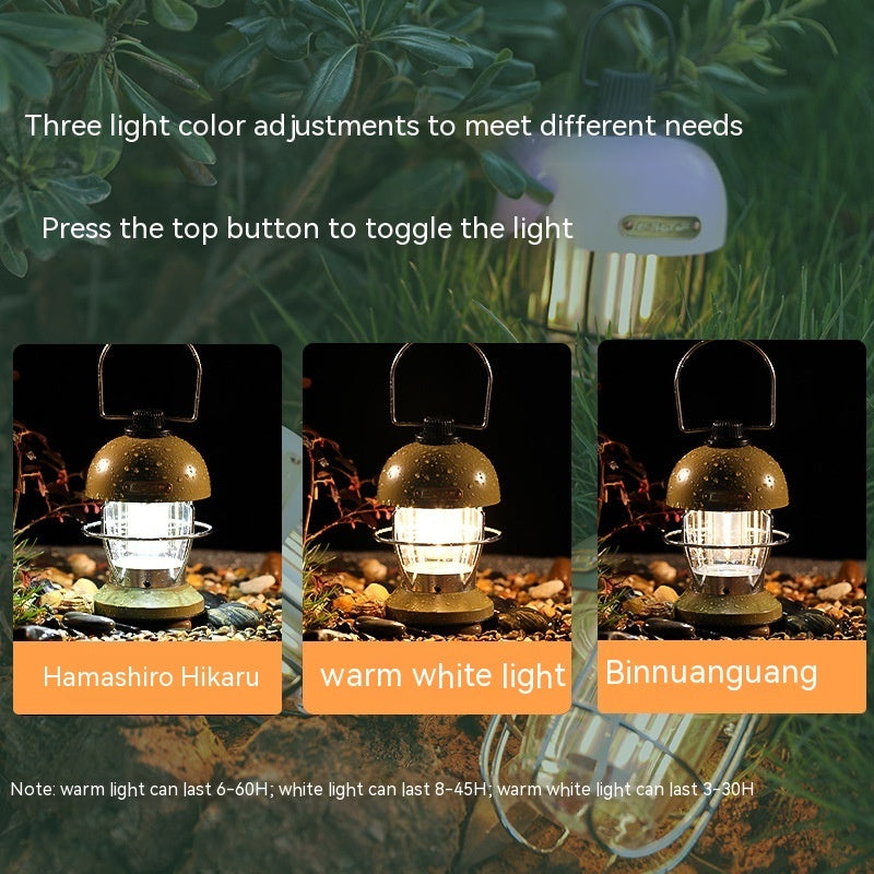 Outdoor USB Charging Camping Lantern