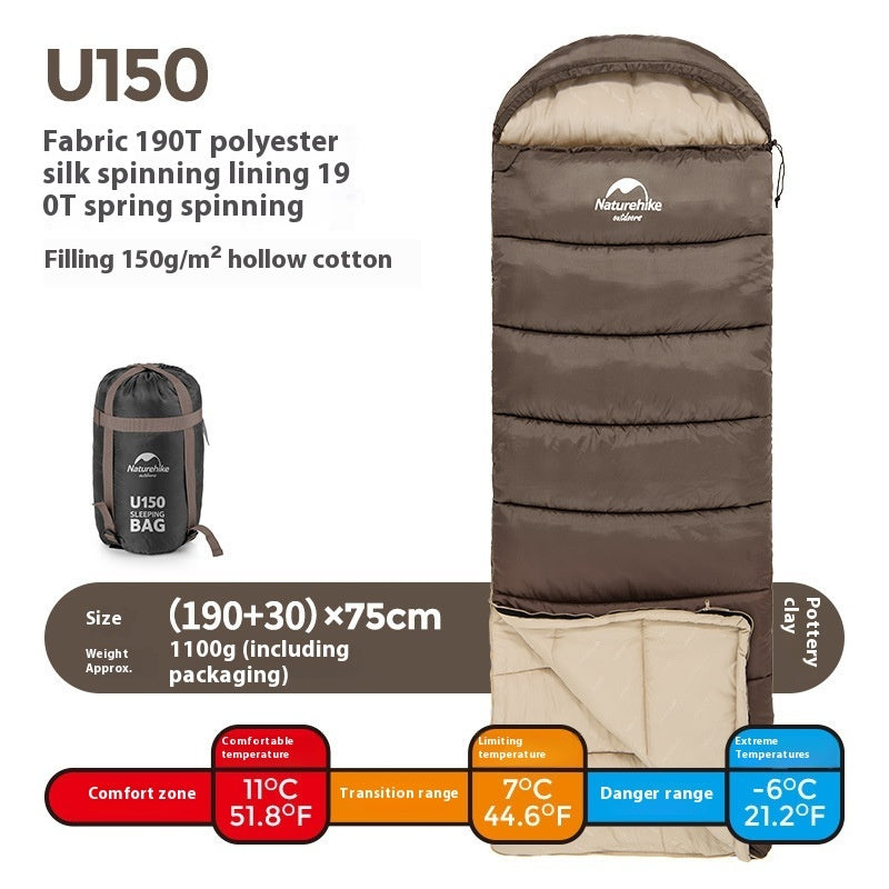 Outdoor Camping Winter Cold-proof Sleeping Bag
