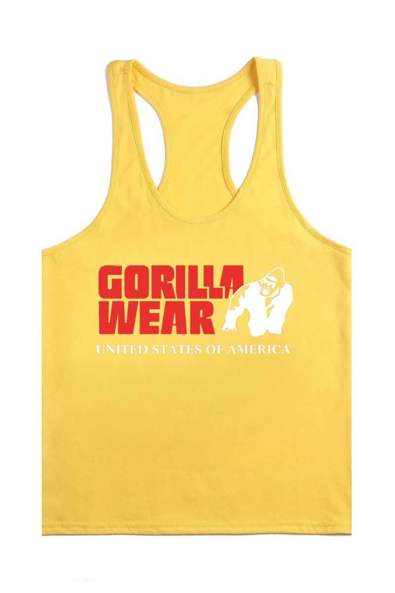 Sleeveless sports T-shirt running vest