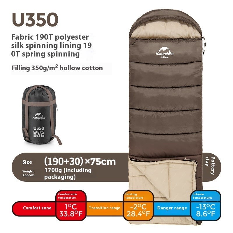 Outdoor Camping Winter Cold-proof Sleeping Bag