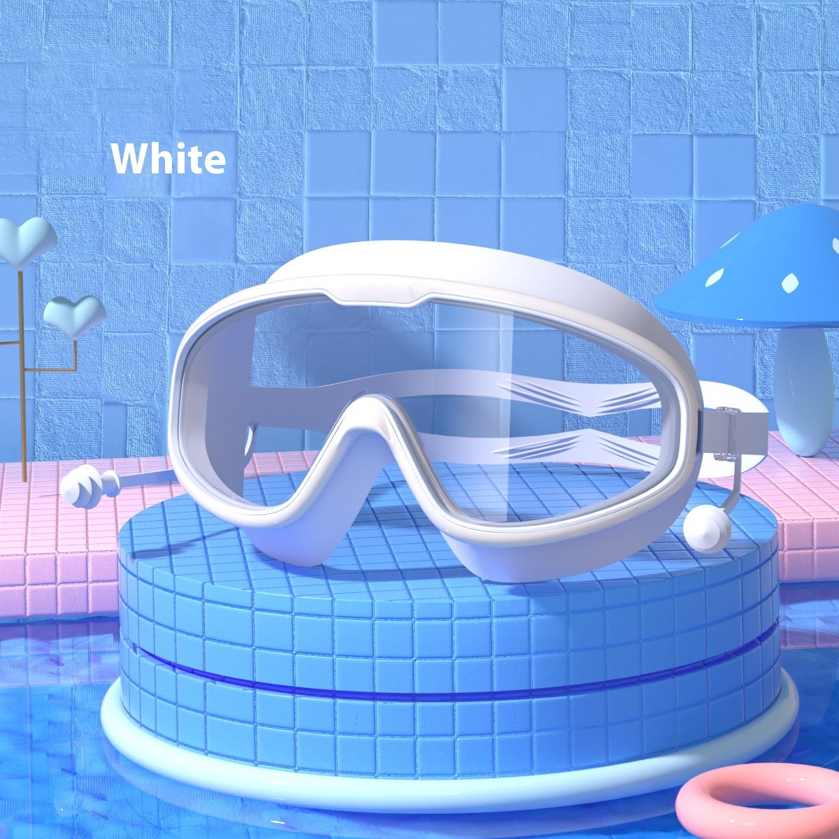 Waterproof Non-fogging Swimming Glasses