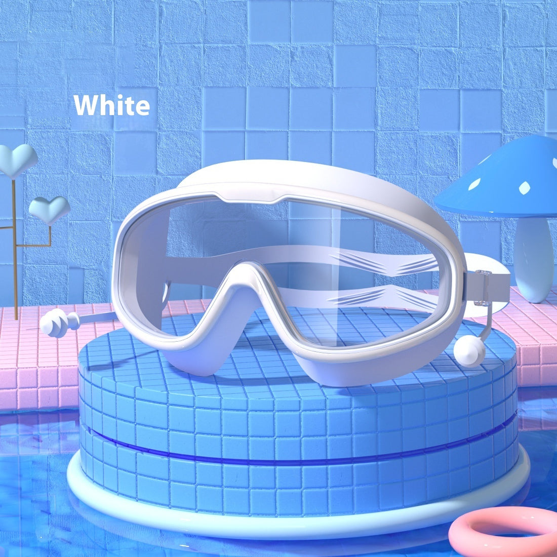 Waterproof Non-fogging Swimming Glasses