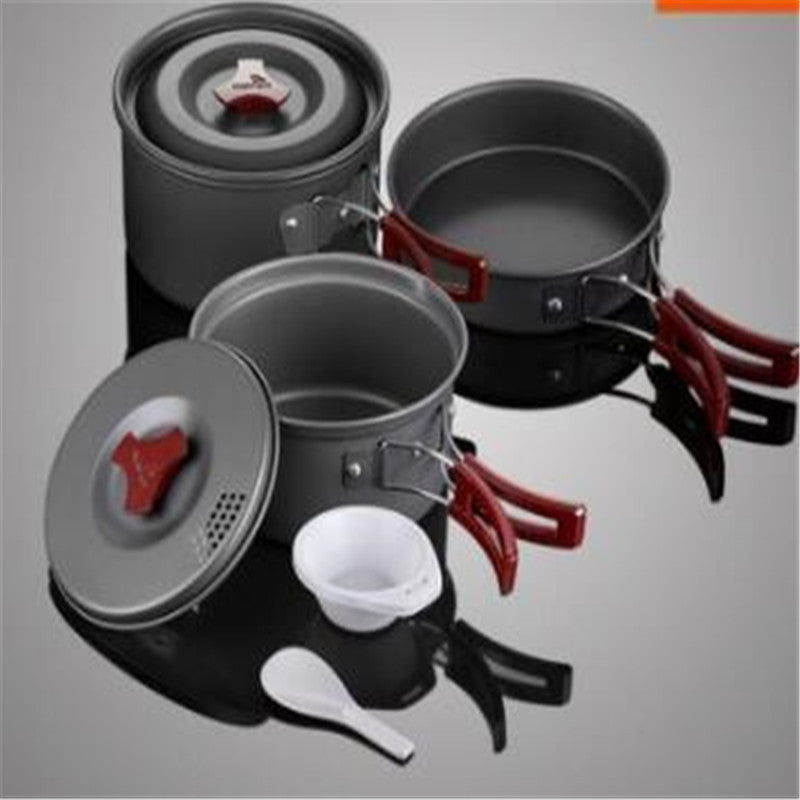 Picnic cookware set camping pot set