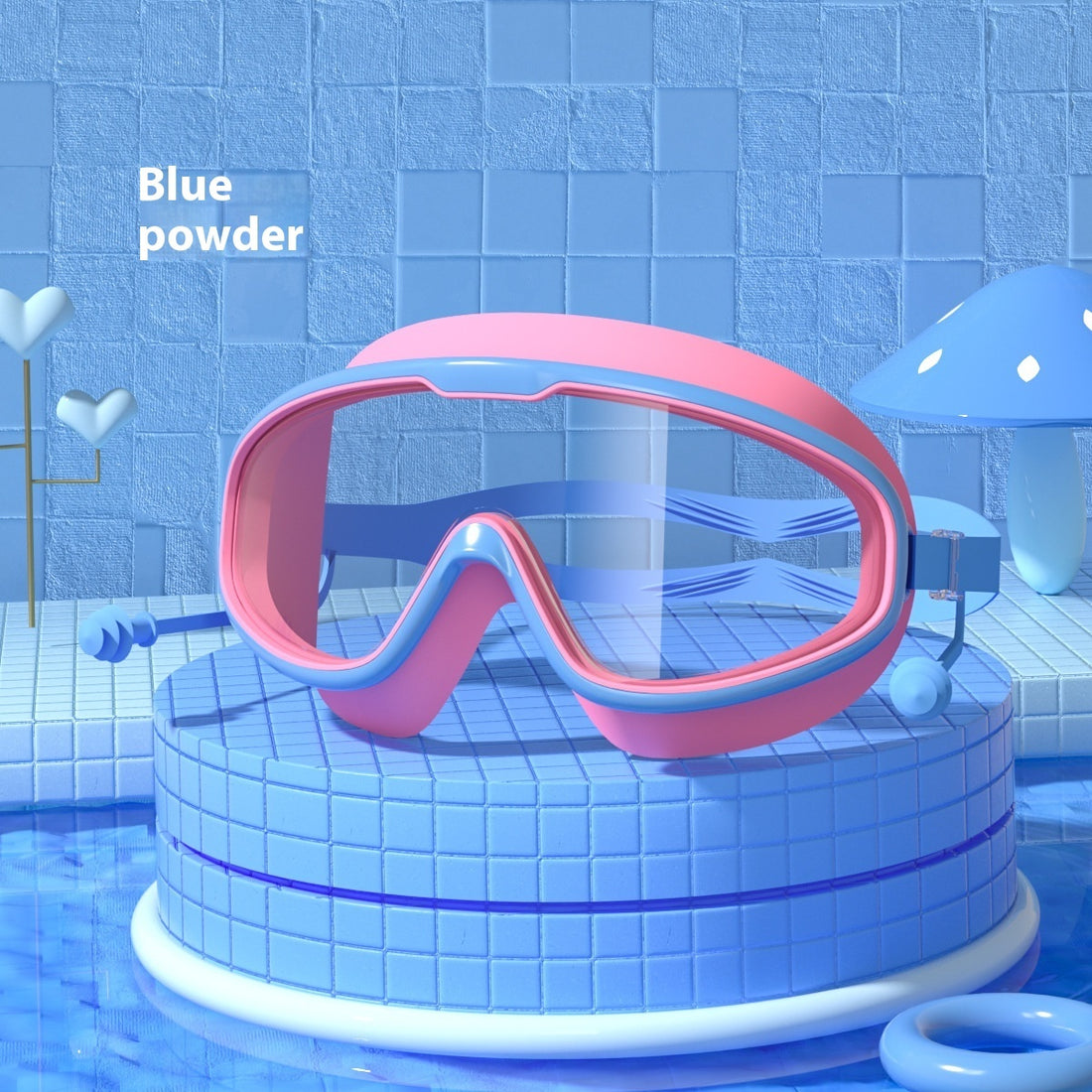 Waterproof Non-fogging Swimming Glasses