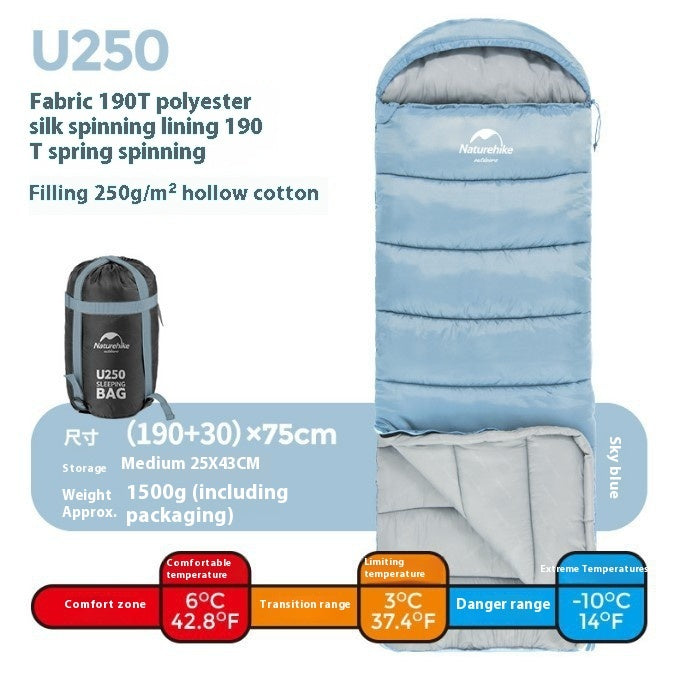 Outdoor Camping Winter Cold-proof Sleeping Bag