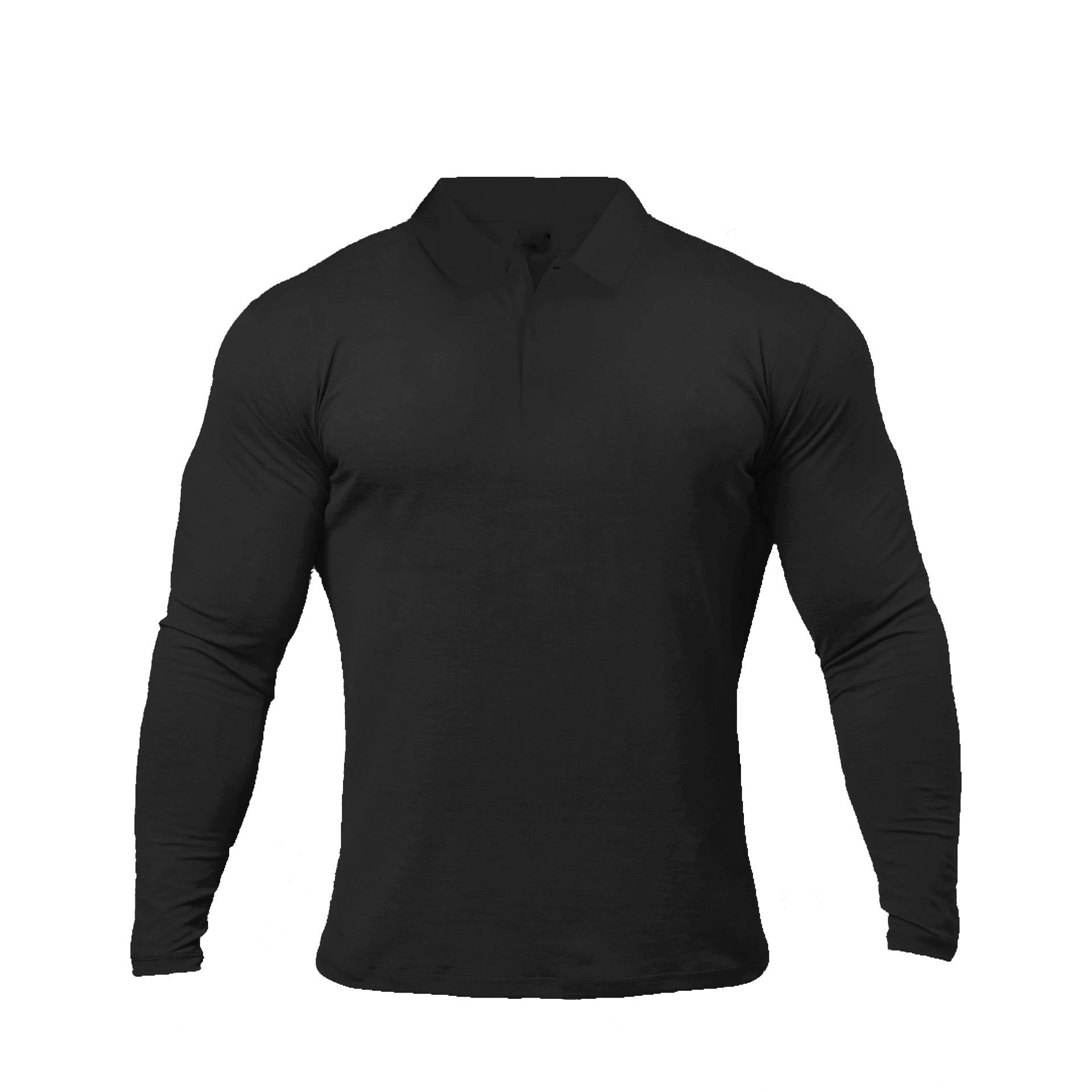 Men's Tight Lapel Running Shirt