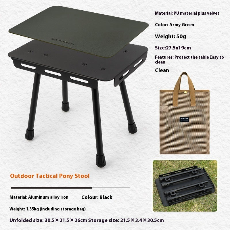 Outdoor Dual Use Mini Folding Table