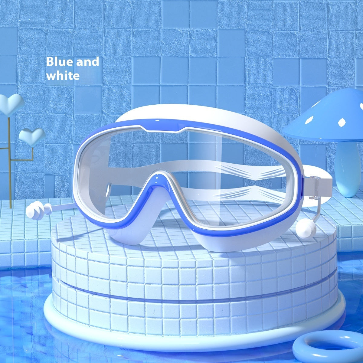 Waterproof Non-fogging Swimming Glasses