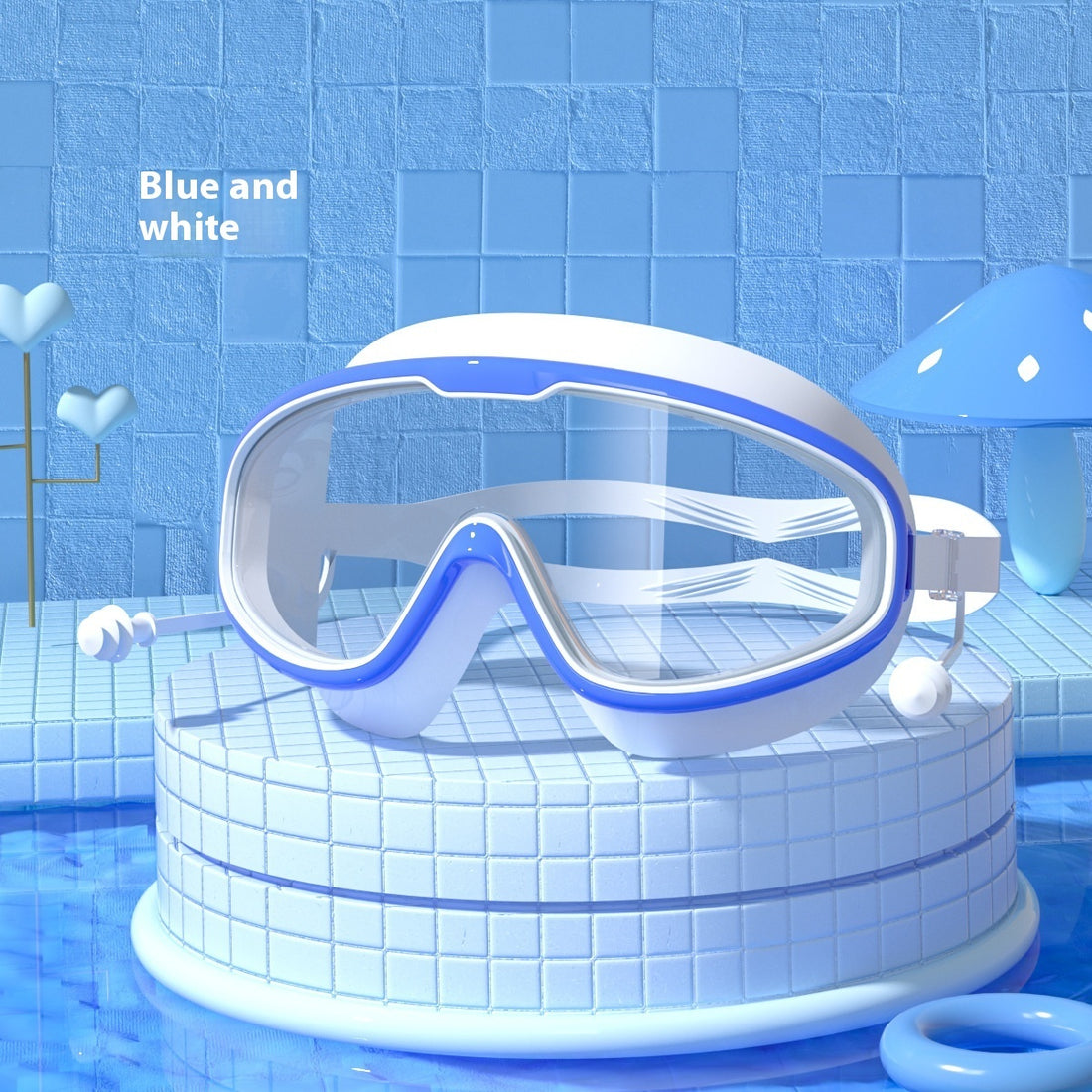 Waterproof Non-fogging Swimming Glasses