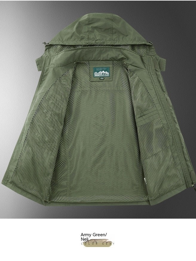 Outdoor Shell Overalls Jacket