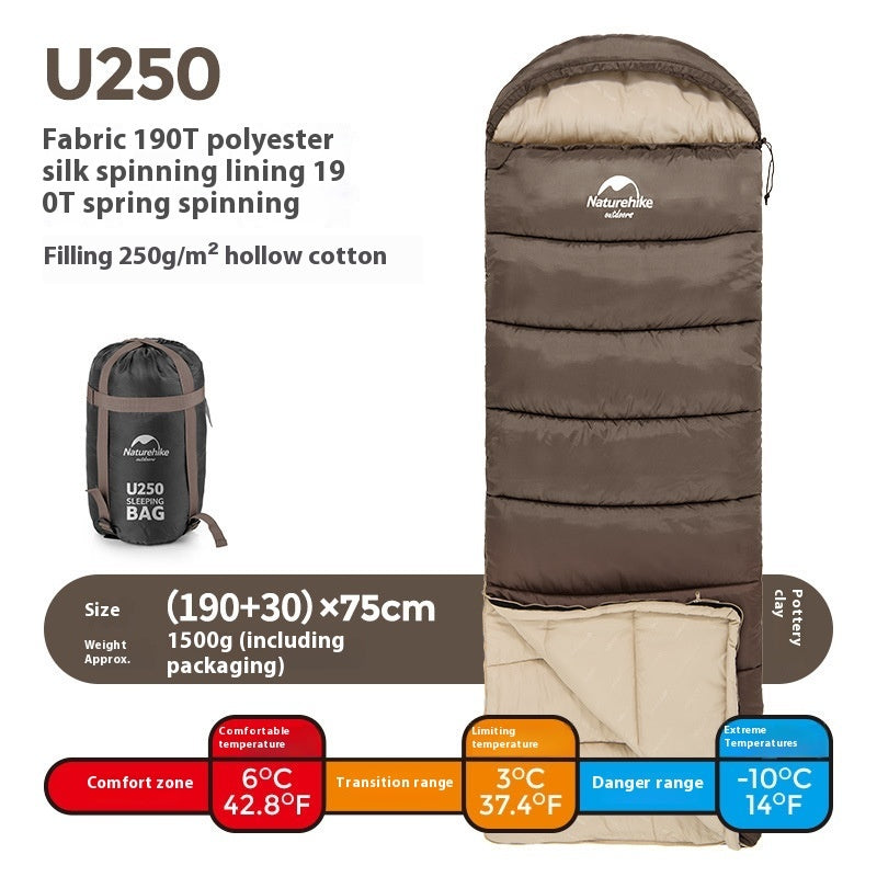 Outdoor Camping Winter Cold-proof Sleeping Bag
