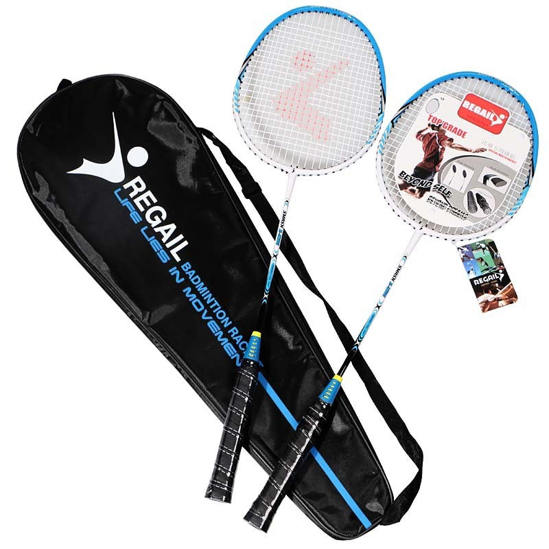 Aluminum Alloy Integrated Badminton Racket Set