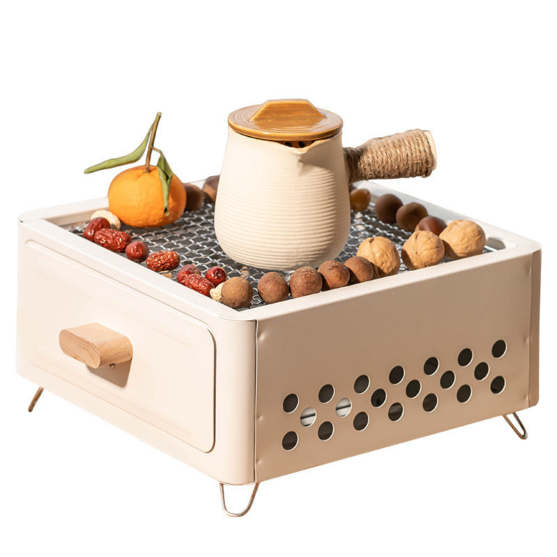 Outdoor Courtyard Charcoal Barbecue Grill
