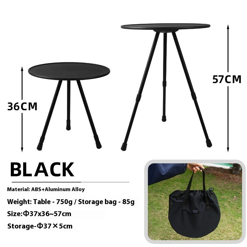 Outdoor Folding Small Round Camping Table
