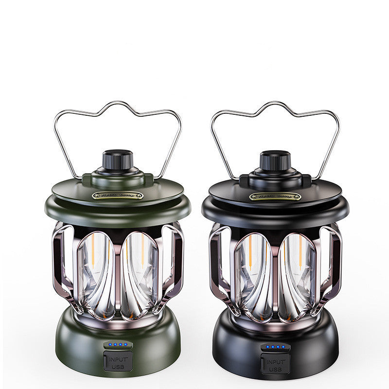 Portable LED Retro Horse Lantern
