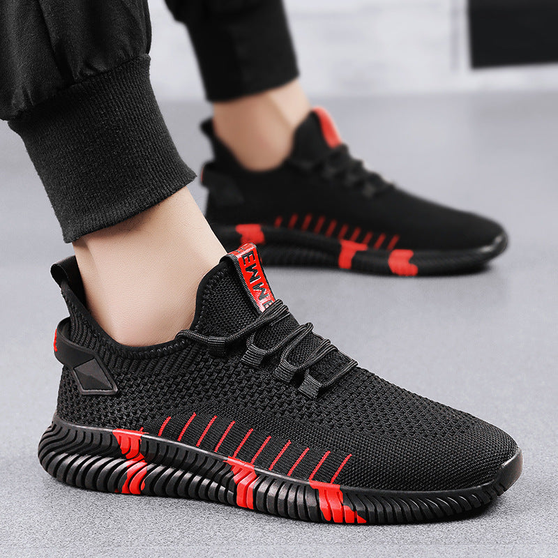 Men Breathable Lightweight Running Shoes