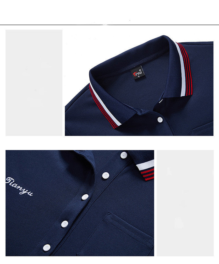 New Golf Short Sleeve Sports T-shirt