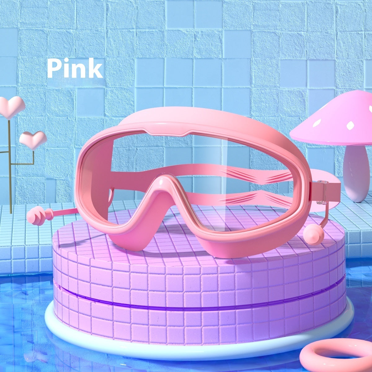 Waterproof Non-fogging Swimming Glasses