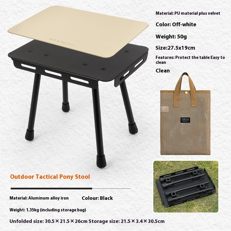 Outdoor Dual Use Mini Folding Table