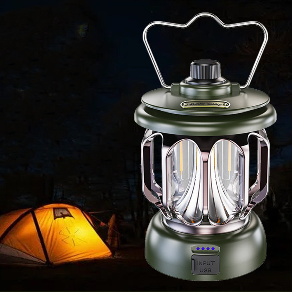 Portable LED Retro Horse Lantern