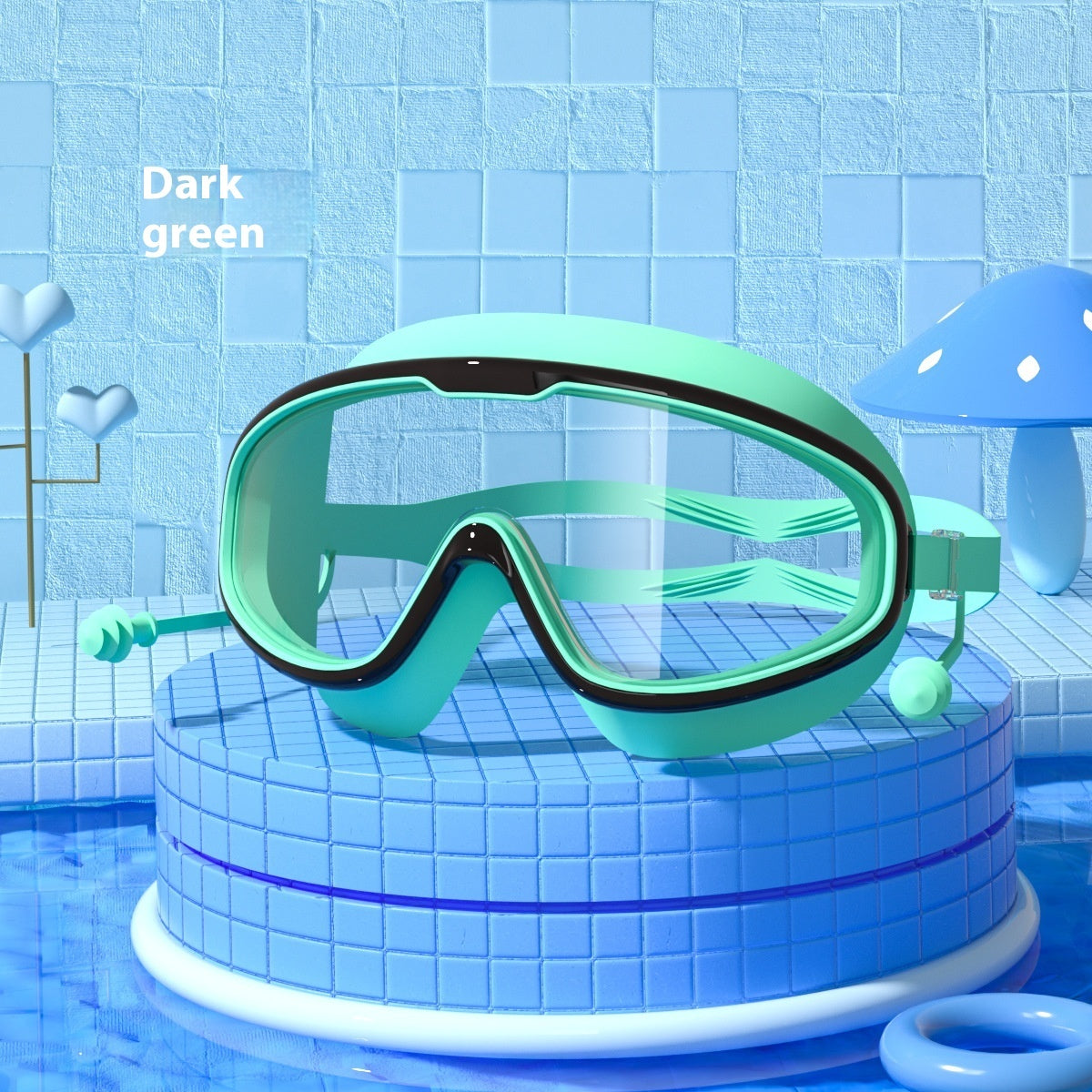 Waterproof Non-fogging Swimming Glasses