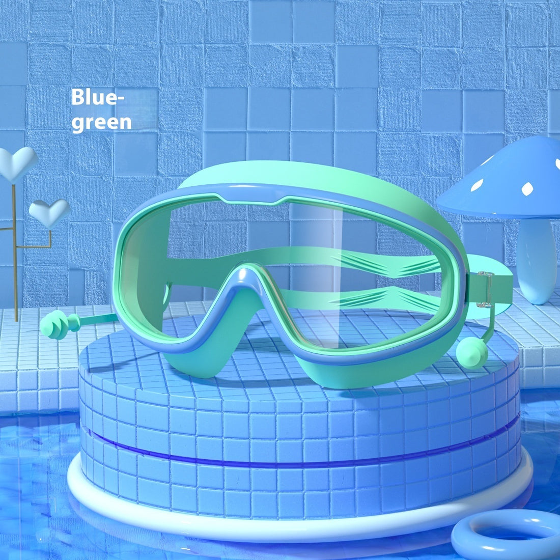 Waterproof Non-fogging Swimming Glasses