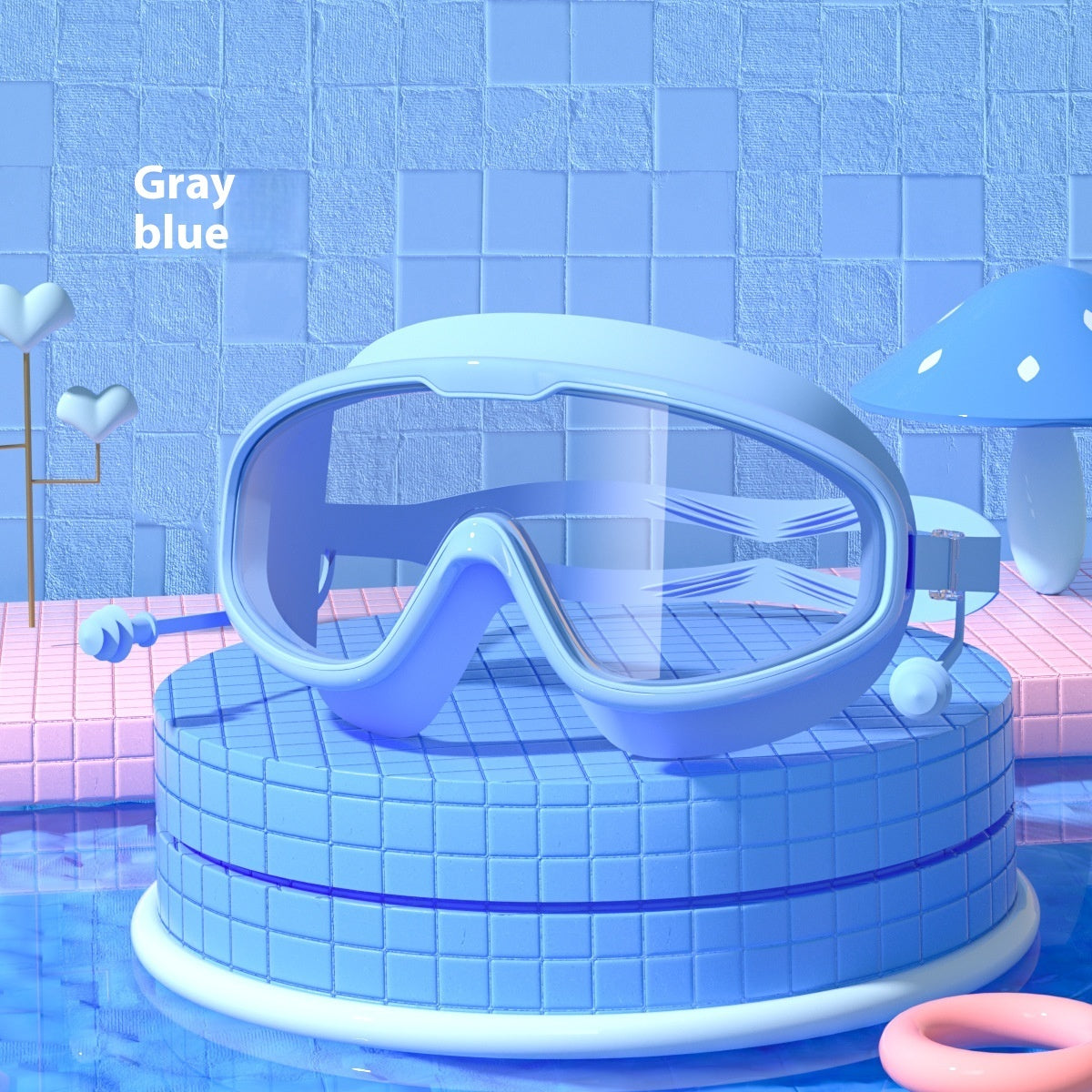 Waterproof Non-fogging Swimming Glasses