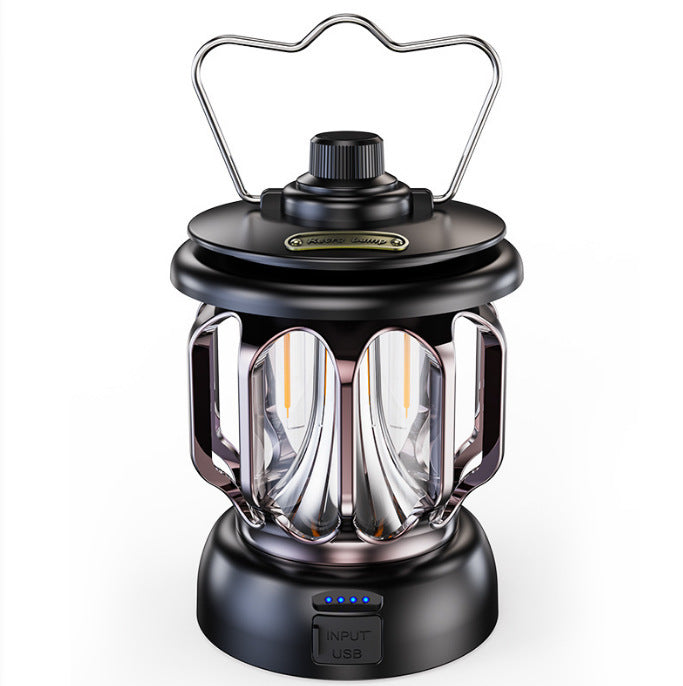 Portable LED Retro Horse Lantern
